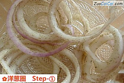 洋葱圈做法第一步骤