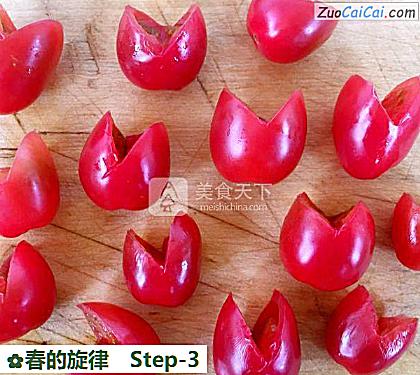 春的旋律做法第三步骤