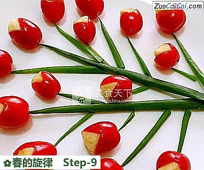 春的旋律做法第九步骤