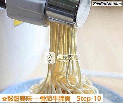 -番茄牛腩面做法第十步骤