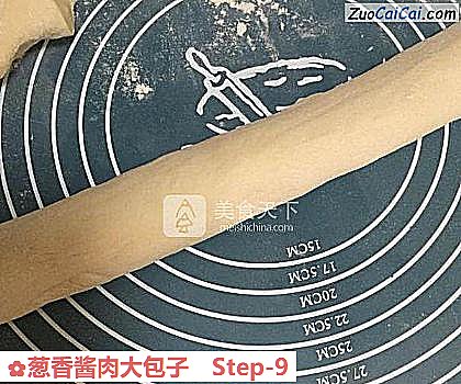 葱香酱肉大包子做法第九步骤
