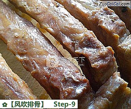 风吹排骨做法第九步骤