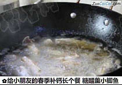 给小朋友的春季补钙长个餐糖醋薰小鲫鱼做法第五步骤