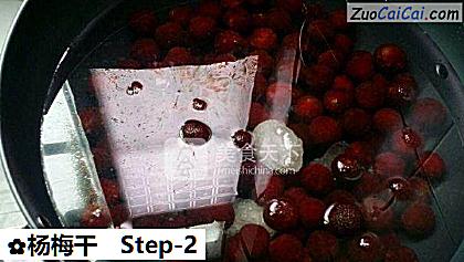杨梅干做法第二步骤