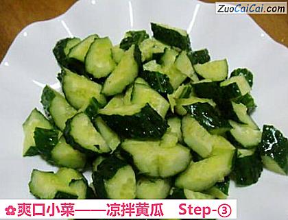 爽口小菜做法第三步骤