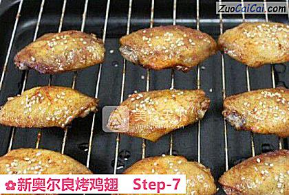 新奥尔良烤鸡翅做法第七步骤