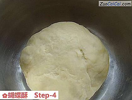 蝴蝶酥做法第四步骤