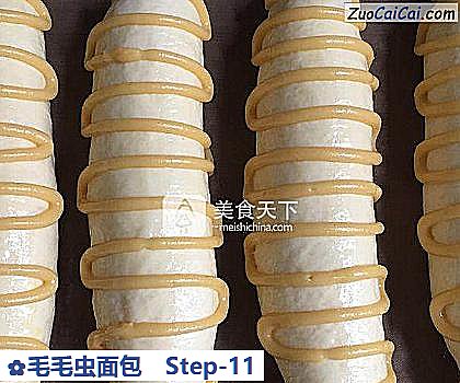 毛毛虫面包成品图2