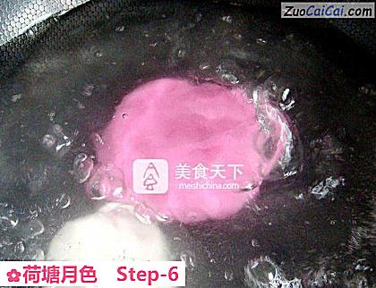 荷塘月色做法第六步骤