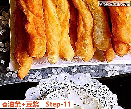油条+豆桨做法第十一步骤