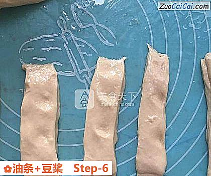 油条+豆桨做法第六步骤
