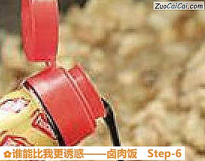 卤肉饭做法第六步骤