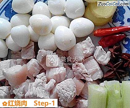 红烧肉做法第一步骤