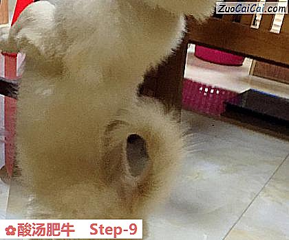 酸汤肥牛做法第九步骤