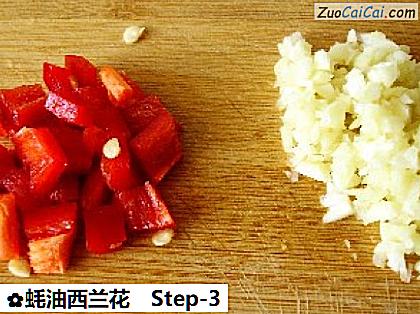 蚝油西兰花做法第三步骤