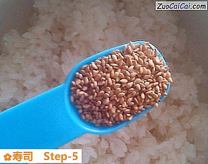 寿司做法第五步骤