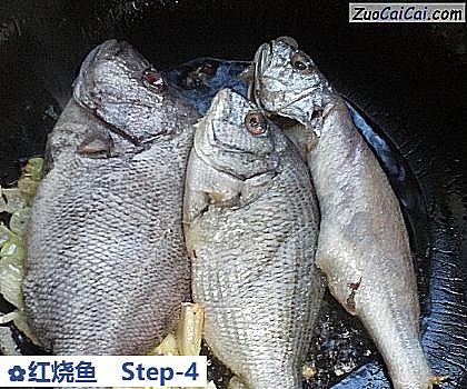红烧鱼做法第四步骤