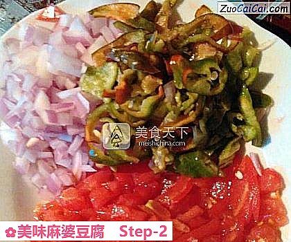 美味麻婆豆腐做法第二步骤