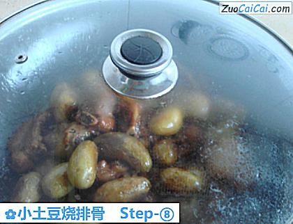 小土豆烧排骨做法第八步骤