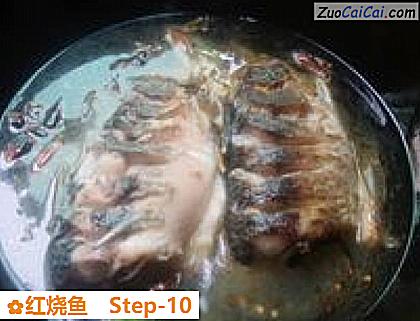 红烧鱼做法第十步骤