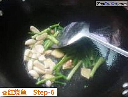 红烧鱼做法第六步骤