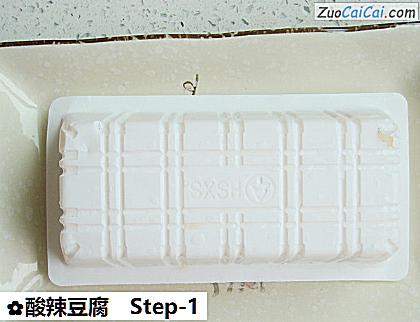 酸辣豆腐做法第一步骤