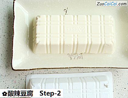 酸辣豆腐做法第二步骤