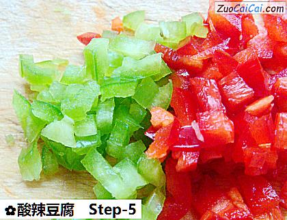 酸辣豆腐做法第五步骤