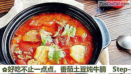 番茄土豆炖牛腩做法第八步骤