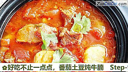 番茄土豆炖牛腩做法第九步骤
