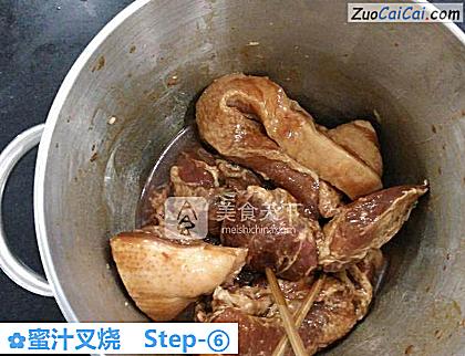 蜜汁叉烧做法第六步骤