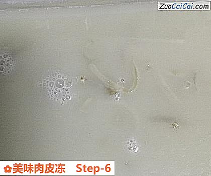 美味肉皮冻做法第六步骤