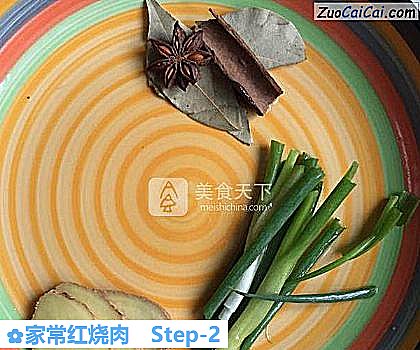 家常红烧肉做法第二步骤