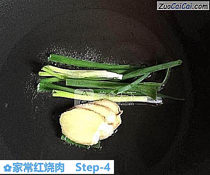 家常红烧肉做法第四步骤