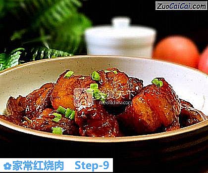 家常红烧肉做法第九步骤