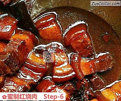 蜜制红烧肉做法第六步骤