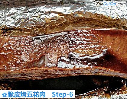 脆皮烤五花肉做法第六步骤