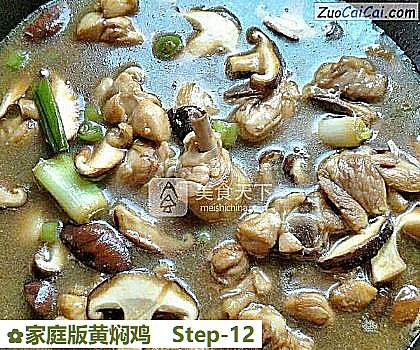 家庭版黄焖鸡做法第十二步骤