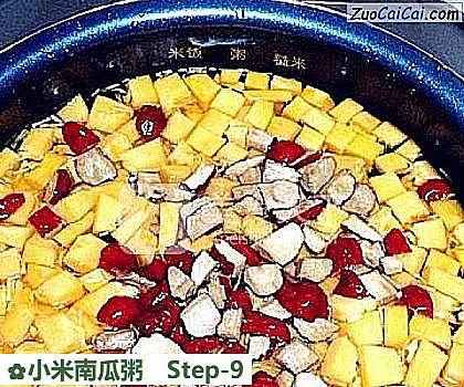 小米南瓜粥做法第九步骤