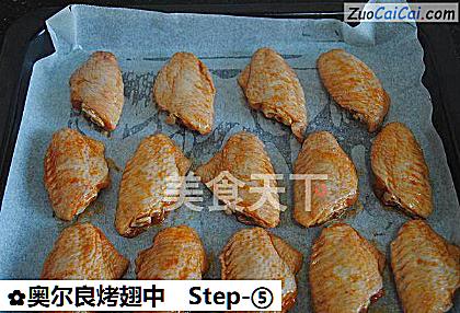 奥尔良烤翅中做法第五步骤