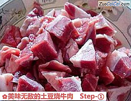 美味无敌的土豆烧牛肉做法第一步骤