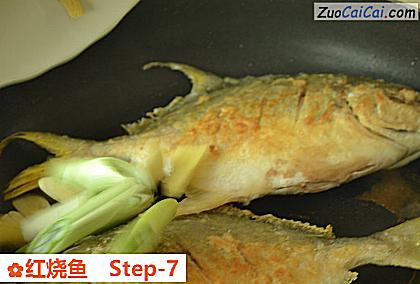 红烧鱼做法第七步骤