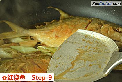 红烧鱼做法第九步骤