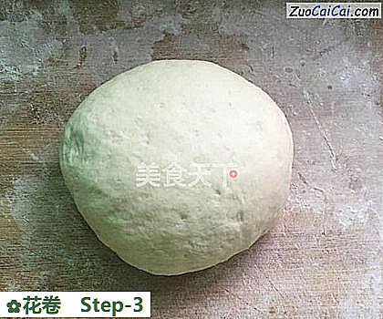 花卷做法第三步骤