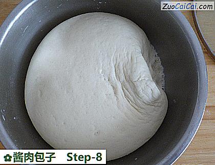 酱肉包子做法第八步骤
