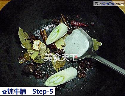 炖牛腩做法第五步骤