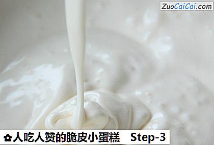 人吃人赞的脆皮小蛋糕做法第三步骤