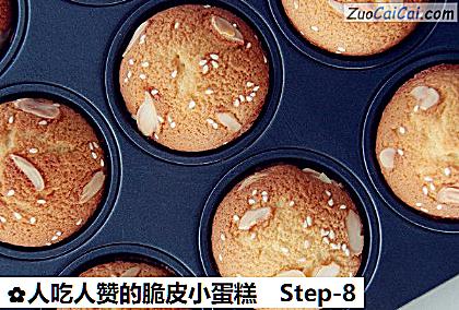人吃人赞的脆皮小蛋糕做法第八步骤