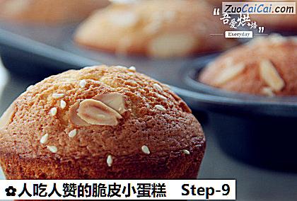 人吃人赞的脆皮小蛋糕做法第九步骤