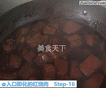 入口即化的红烧肉做法第十六步骤